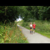 These two were doing interval sprints on a short section of the old railway line. The first couple o...