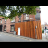 That looks like it used to be a pub. Now it's taking the name of "Wood Terrace" quite seri...