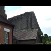 Here's a close up of what I thought was a natural outcrop. It's actually part of a ruined castle.