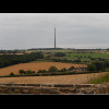 The Emley Moor transmitter tower. At 330 metres high, it's the tallest freestanding structure in the...