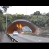 I know this tunnel. It goes under the M62 motorway and points downwards so I'm looking through it do...