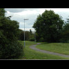 This park is on top of one of the main roads in and out of Leeds. You can see the cantilevering of m...