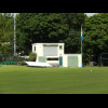 Part of the cricket pitch at Guiseley.