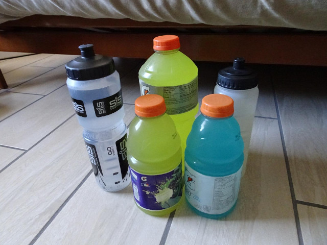 I thought this was an excessive amount of liquid to be taking on today's ride but in fact, by the ti...