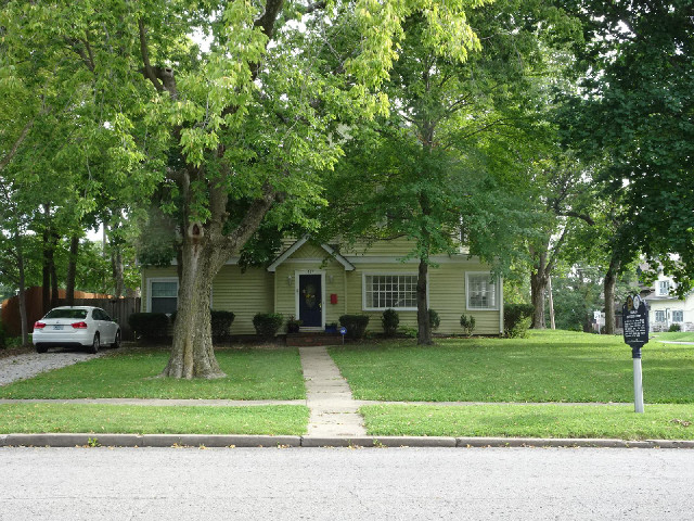 The home where Harry Truman lived as a schoolboy.