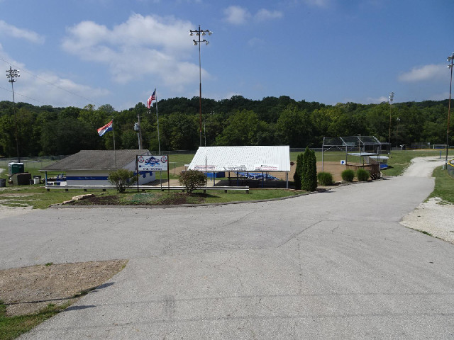 The baseball ground at Hillsboro.