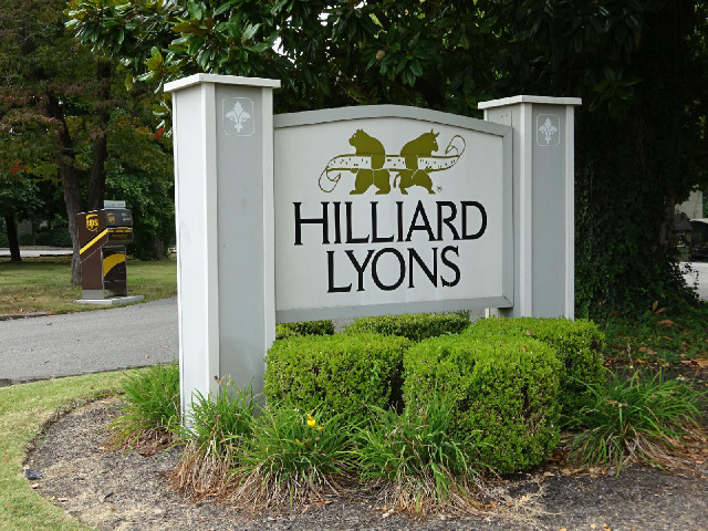 I have no idea what Hilliard Lyons do. Nothing about the building seems to give it away and neither ...