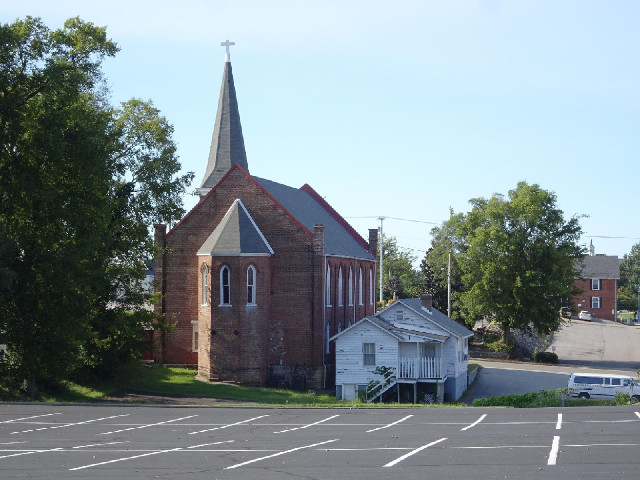 Clarksville is like Independence: it has an unbelievable number of churches.