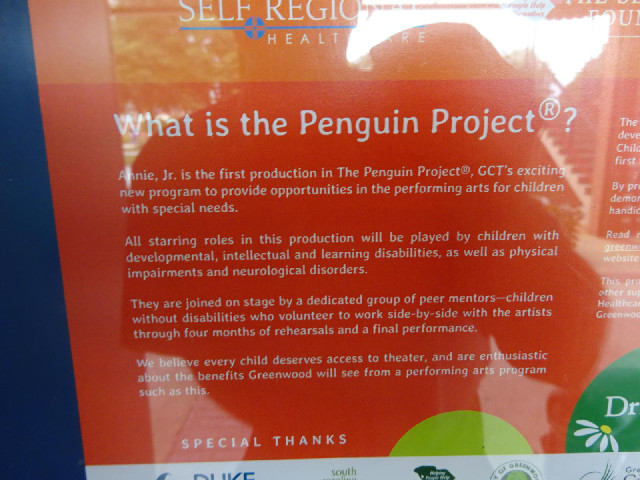 I've found out what the Penguin Project is.