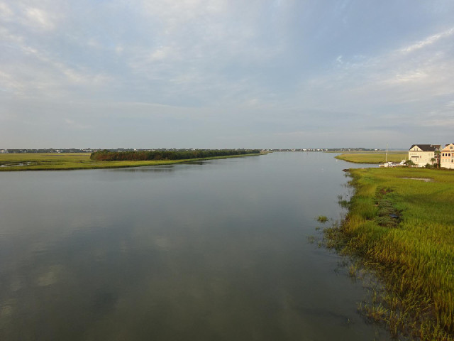 The Atlantic Intracoastal Waterway. For most of the length of the US Atlantic coast, deposition has ...
