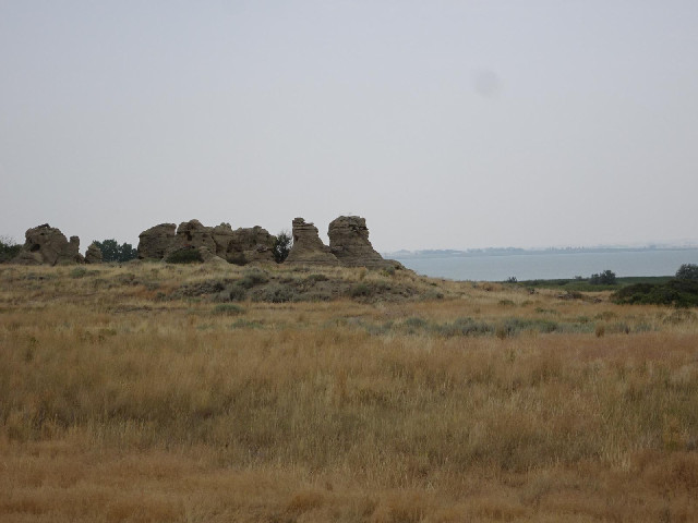 Rock formations.