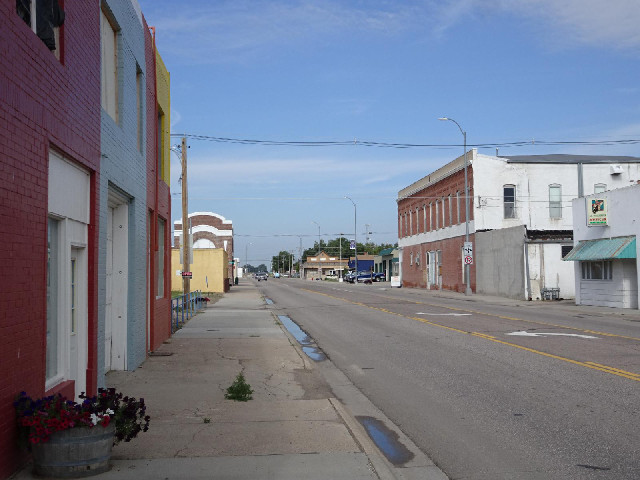 Mitchell, the first proper town in Nebraska. My immediate impression of it is that there's a lot mor...