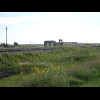 These are the remains of a potash facility. An information board explains that potash is used in fer...