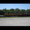This morning, I have been seeing Union Pacific trains, although I would be back to BNSF later in the...