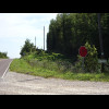 The sign on the left shows that this is route OO or, as my map calls it, "MOOO". The "...