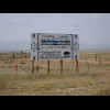 This sign was also at Crowheart. I will be spending most of today crossing the Wind River Indian Res...