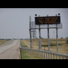 It seems that Sturgis is a motorbike rally in South Dakota. This sign must be aimed at bikers headin...