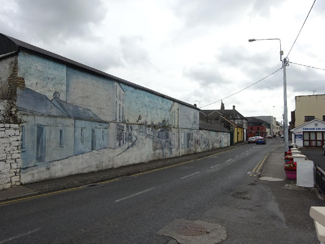 Another of the several murals in Trim.