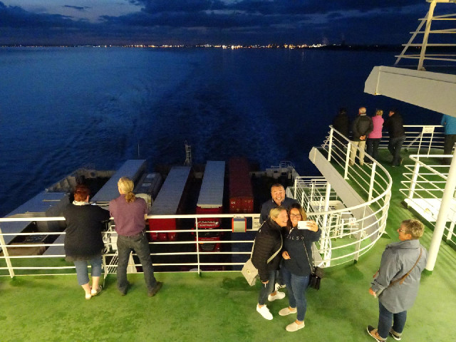 Sailing down the Humber.