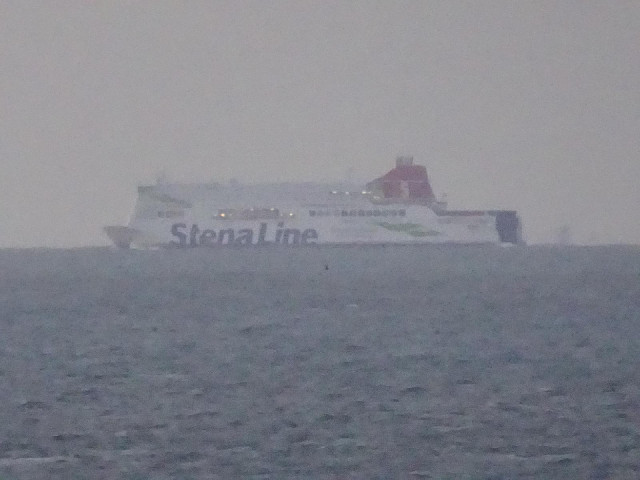 There's the ferry from Harwich.