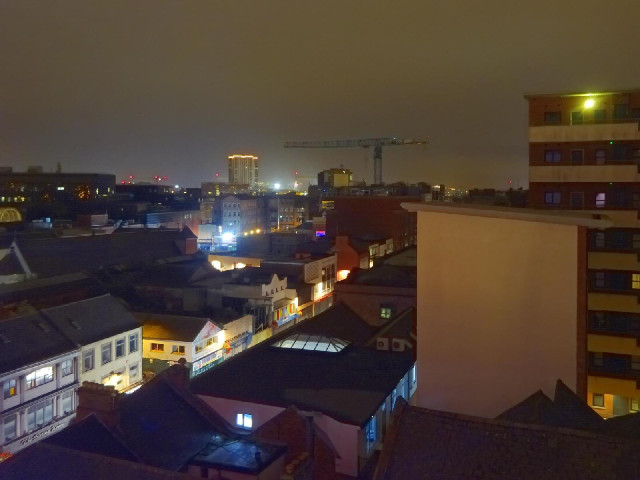Belfast by night.
