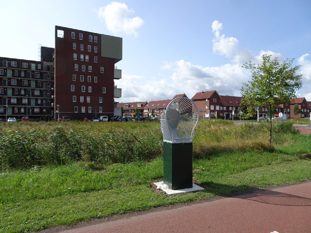 A drive-by rubbish bin. I haven't seen one of these for years.