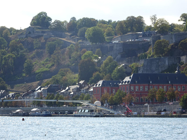 Namur, where I will be staying tonight. One of the places which was offering accommodation was the c...