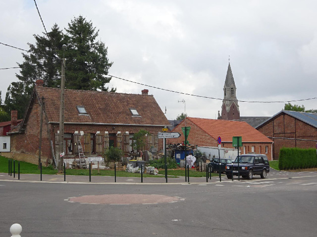 The village of Villers-au-Flos.