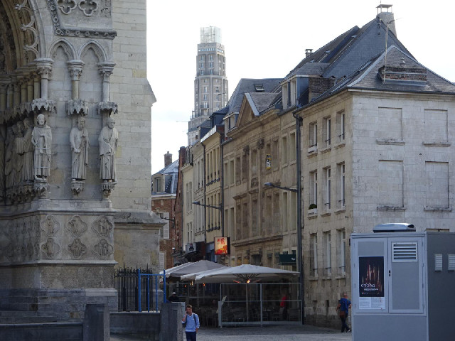 The building in the distance is the Perret Tower.