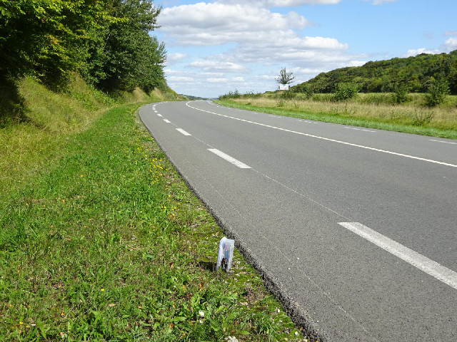 Ah, this will be my wallet, passport and keys just sitting here at the side of the road. I heard a f...