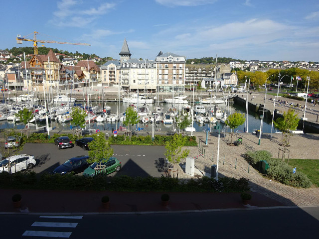 The view from my room. My bike is in the lower right. It took me a preposterously long time to decid...