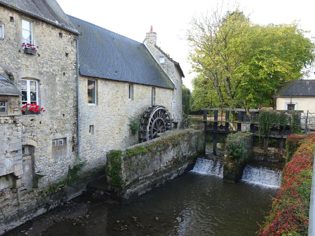 An old mill on the River Aure.