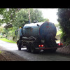 This sewage lorry overtook me, then stopped in the road ahead and started to reverse. I stayed well ...