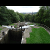 Bingley Five Rise Locks, the steepest flight of locks in Britain. This year, I'm going down.