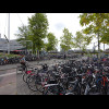 Bike parking at Eindhoven station.