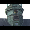 The clock tower shows the same time in three ways. There's a normal clock, a sundial which only maks...