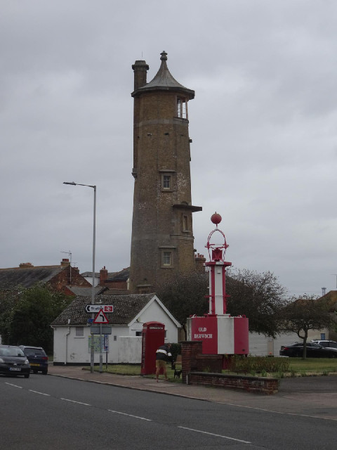 The high lighthouse in Old Harwich.