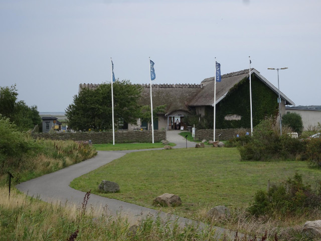 The visitor centre at a nature reserve.