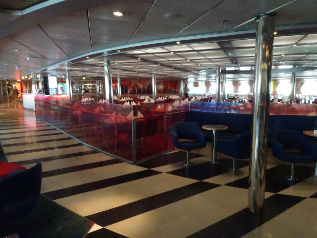 I paid for a buffet dinner and breakfast along with my ferry ticket. I've used Stena ships several t...