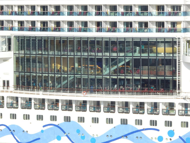 An impressive window on the Aida Prima.