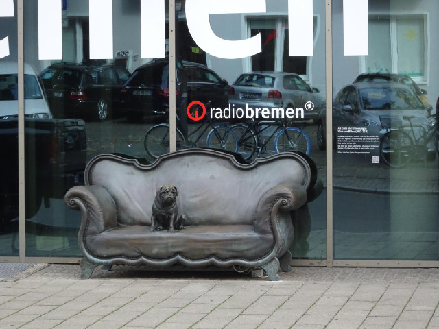 The headquarters of Radio Bremen, Germany's smallest public service radio and television broadcaster...