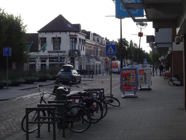 The town of Hoek van Holland.