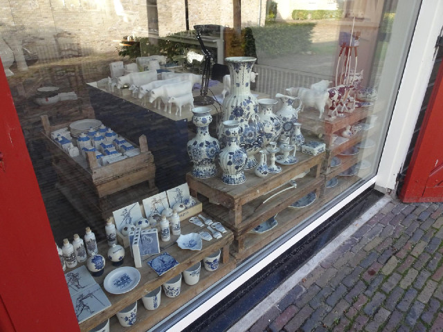 A pottery shop in Bourtange.