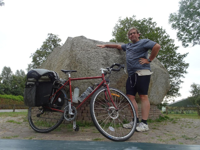 Only the biggest rock in the Netherlands! It's 44 tonnes but used to be four time this size until so...