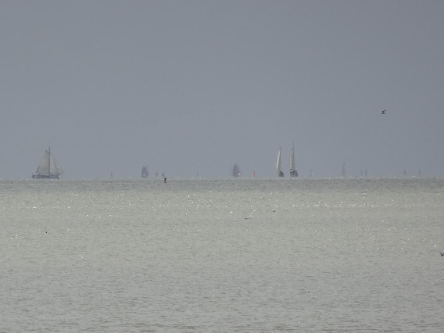 The IJsselmeer, where the Zuiderzee used to be.