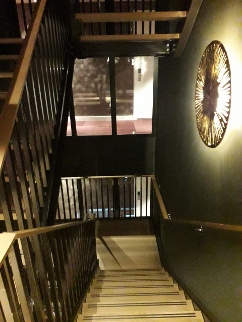 Posh stairs.