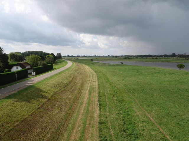 The bank of the River IJssel.