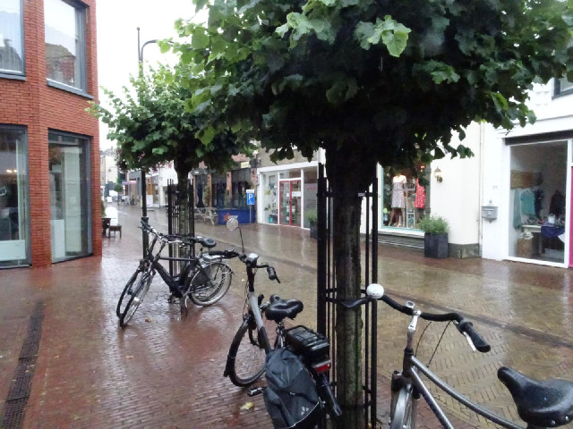 Winterswijk, my destination town, where it is still raining. This is the only photograph that I will...