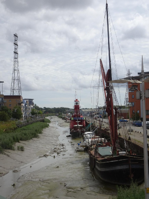 The reason why I've come through Colchester is because there are no bridges over the River Colne dow...