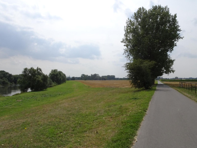 The Weser bike route.